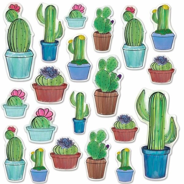 Goldengifts 3.5 to 15.5 in. Cactus Cutouts, 12PK GO2189833